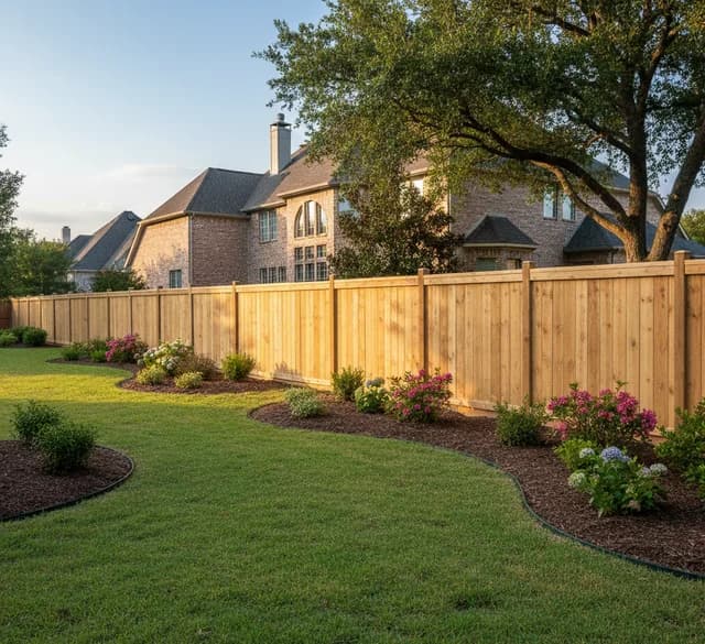 Custom Wood Fence